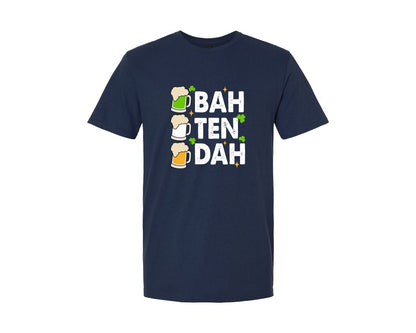 brand:Generic|color:Navy|Bah Ten Dah St Patricks Graphic T-Shirt