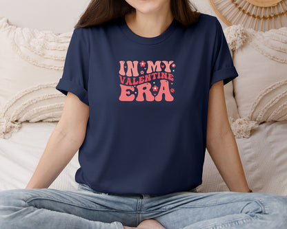 brand:Bella Canvas|color:Navy|In My Valentine Graphic T-Shirt