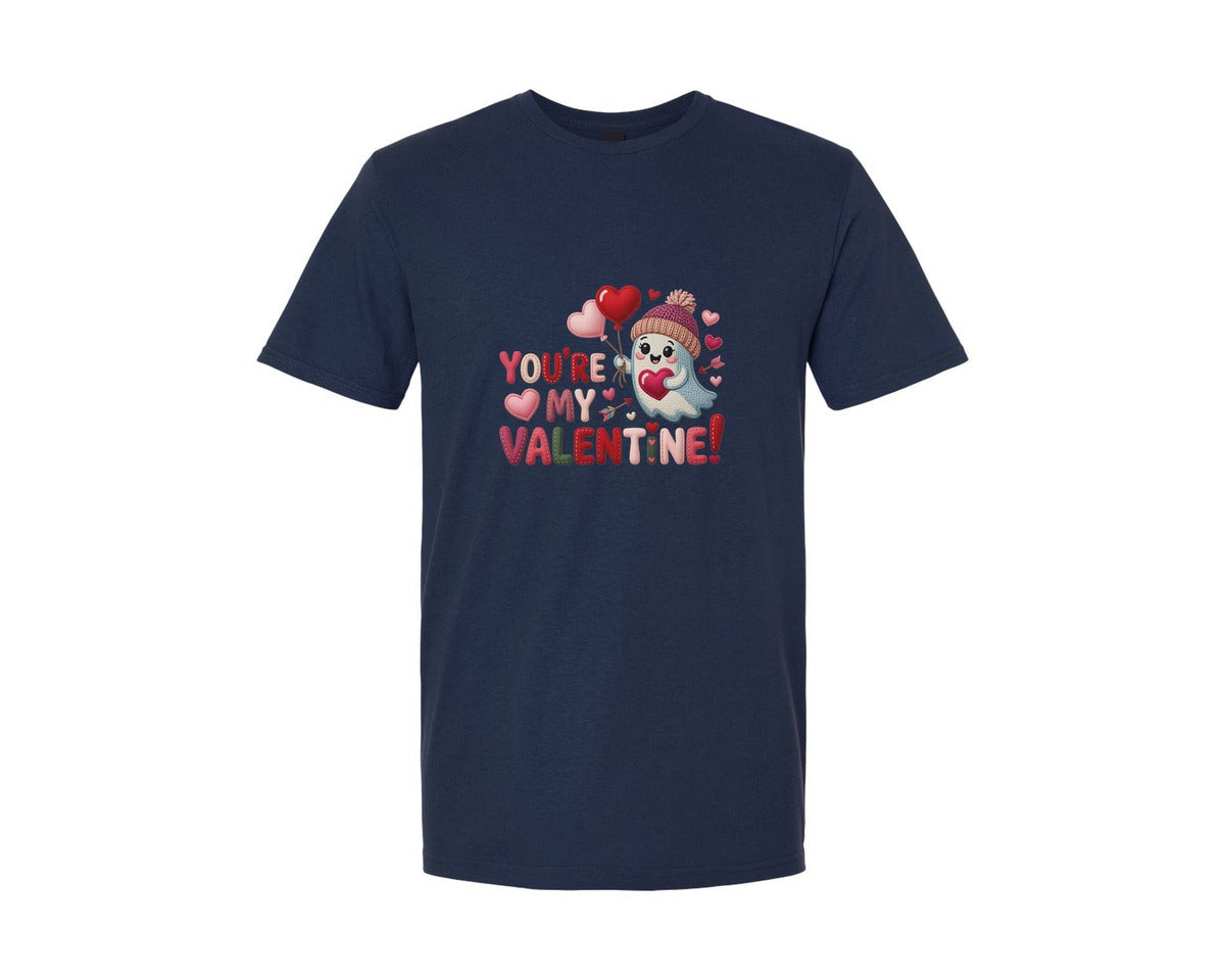 brand:Generic|color:Navy|Youre My Valentine Design 4 Graphic T-Shirt