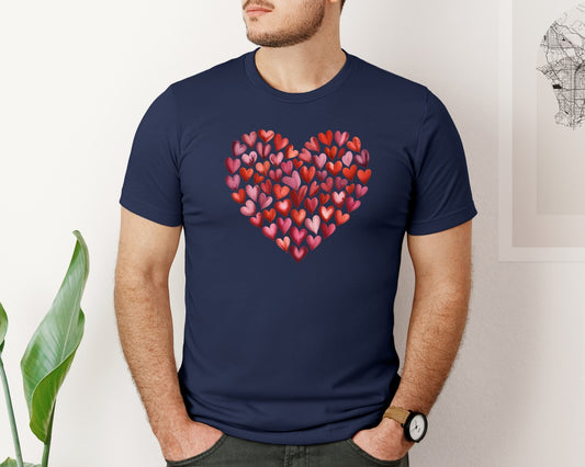 Valentines Day Heart Pngvalentine Heart Graphic T-Shirt