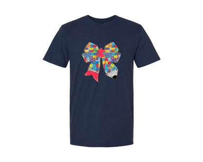 brand:Generic|color:Navy|Colorful Mixed Theme Graphic T-Shirt
