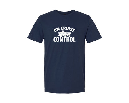brand:Generic|color:Navy|Cruise Ship Control Funny Boat Cruising Graphic T-Shirt