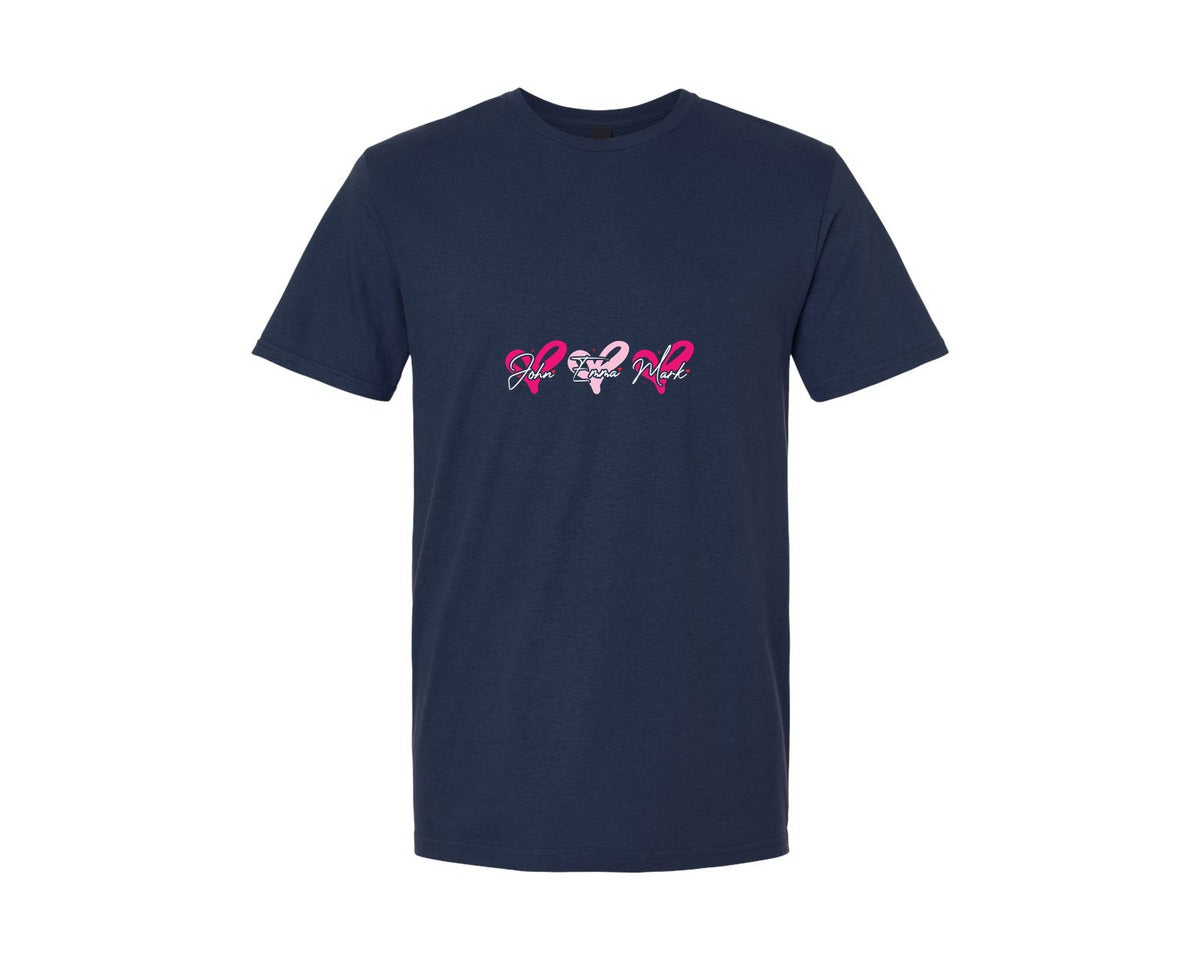 brand:Generic|color:Navy|This Mimi Wears Her Heart On Her Sleeve Graphic T-Shirt