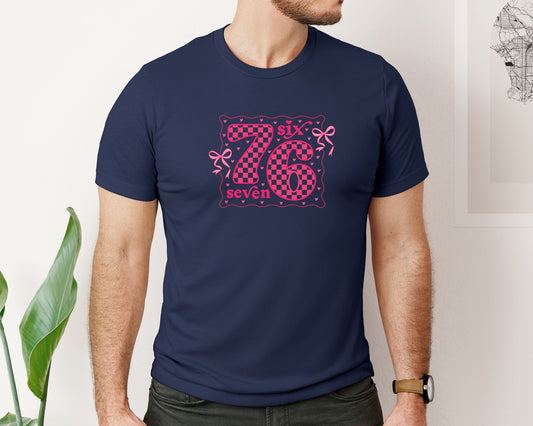 Valentine 6 7 Six Seven Coquette Graphic T-Shirt