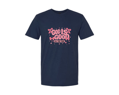 brand:Generic|color:Navy|Retro Christian Valentines Checkere Graphic T-Shirt