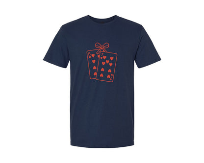 brand:Generic|color:Navy|Valentine 67 Card 2 Graphic T-Shirt