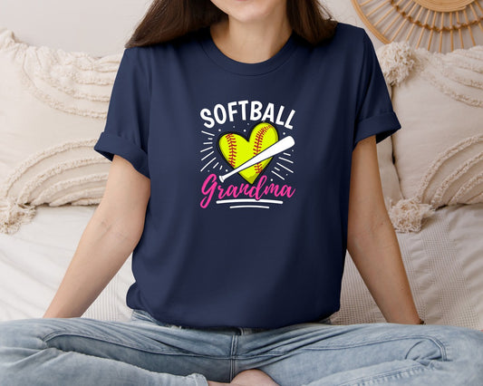 Softball Grandma T Shirt 4 Graphic T-Shirt
