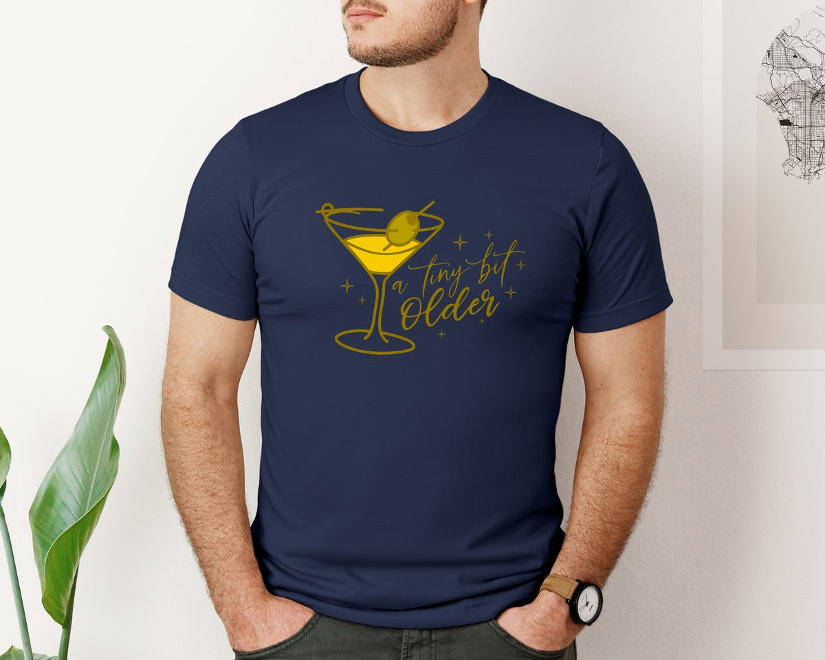 brand:Bella Canvas|color:Navy|A Tini Bit Older Graphic T-Shirt