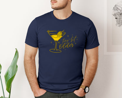 brand:Bella Canvas|color:Navy|A Tini Bit Older Graphic T-Shirt