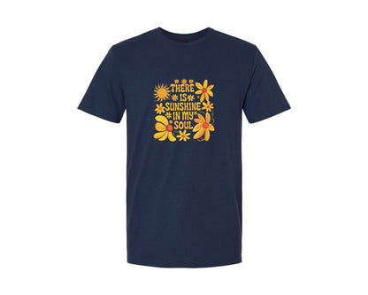 brand:Generic|color:Navy|Boho Sunshine Trendy Summer Graphic T-Shirt