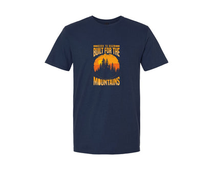 brand:Generic|color:Navy|Wild Life Experience Mountain Hiking Tee 6 Graphic T-Shirt