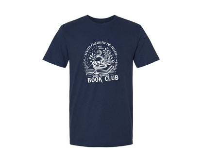 brand:Generic|color:Navy|Dark Romance Book Club Graphic T-Shirt