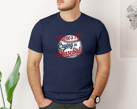 No Crying In Baseball Graphic T-Shirt