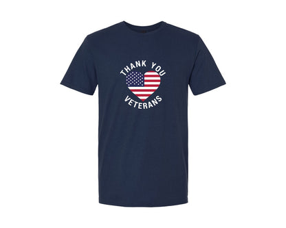 brand:Generic|color:Navy|Thank You Veterans T Shirt Design Vector 2 Graphic T-Shirt