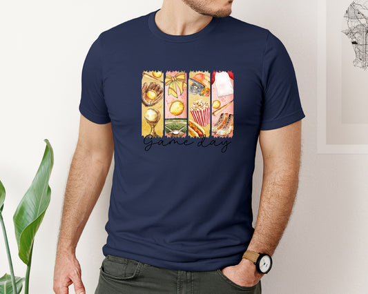 Preppy Game Day Graphic T-Shirt