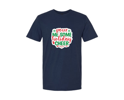 brand:Generic|color:Navy|Christmas Stickers Vol 51 Graphic T-Shirt