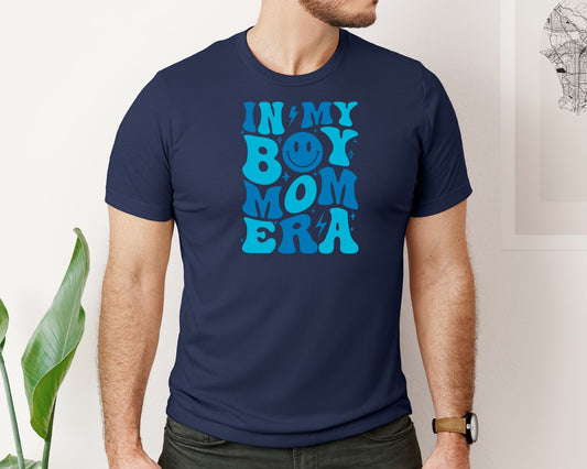 In My Boy Mom Era Cut File Graphic T-Shirt