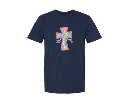 brand:Generic|color:Navy|Preppy Easter Pnghe Is Risen Pngeaster Graphic T-Shirt