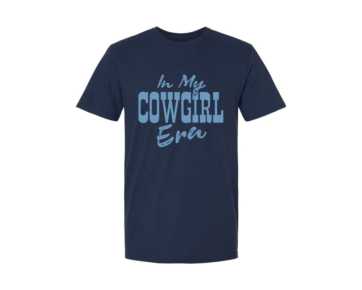 brand:Generic|color:Navy|Western Cowgirl 7 Graphic T-Shirt