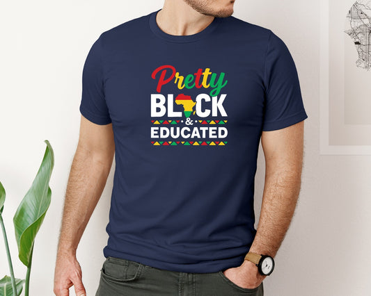 Pretty Black History Month T Shirt Graphic T-Shirt