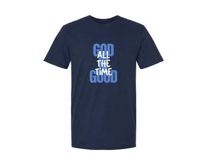 brand:Generic|color:Navy|Christian God Bible Verse Graphic T-Shirt