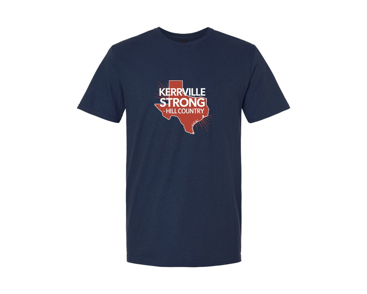 brand:Generic|color:Navy|Kerrville Strong Hill Country T Shirt Graphic T-Shirt