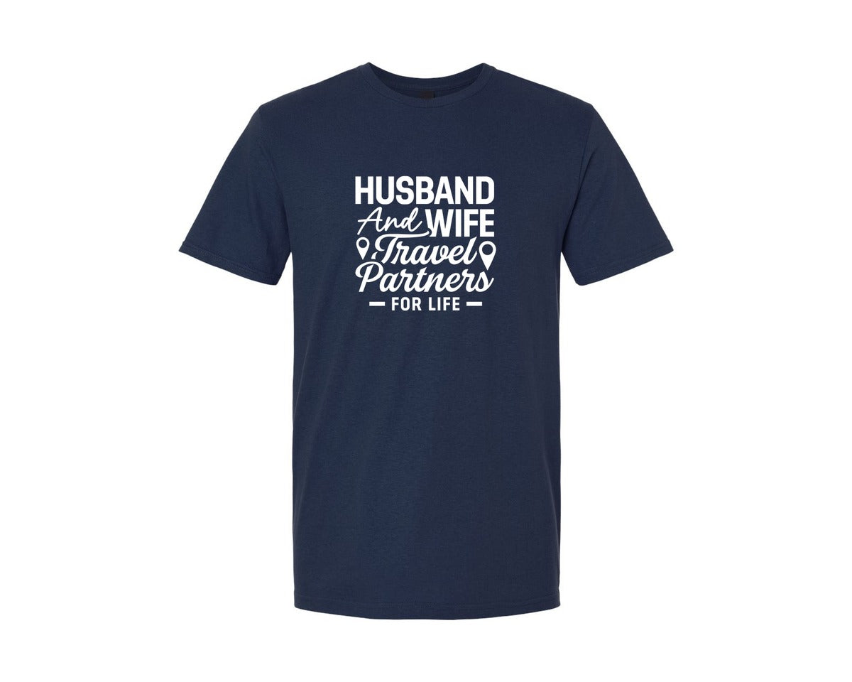 brand:Generic|color:Navy|Valentine Day Funny Husband Wife Tshirt 7 Graphic T-Shirt