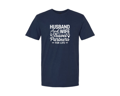 brand:Generic|color:Navy|Valentine Day Funny Husband Wife Tshirt 7 Graphic T-Shirt