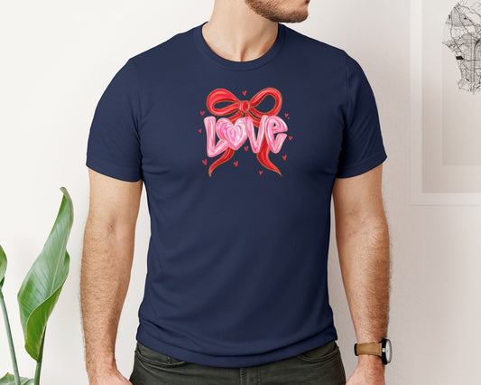 Valentines Day Coquette Bow 142 Graphic T-Shirt