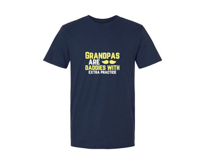 brand:Generic|color:Navy|Grandpas Daddies T Shirt Crafts Graphic T-Shirt