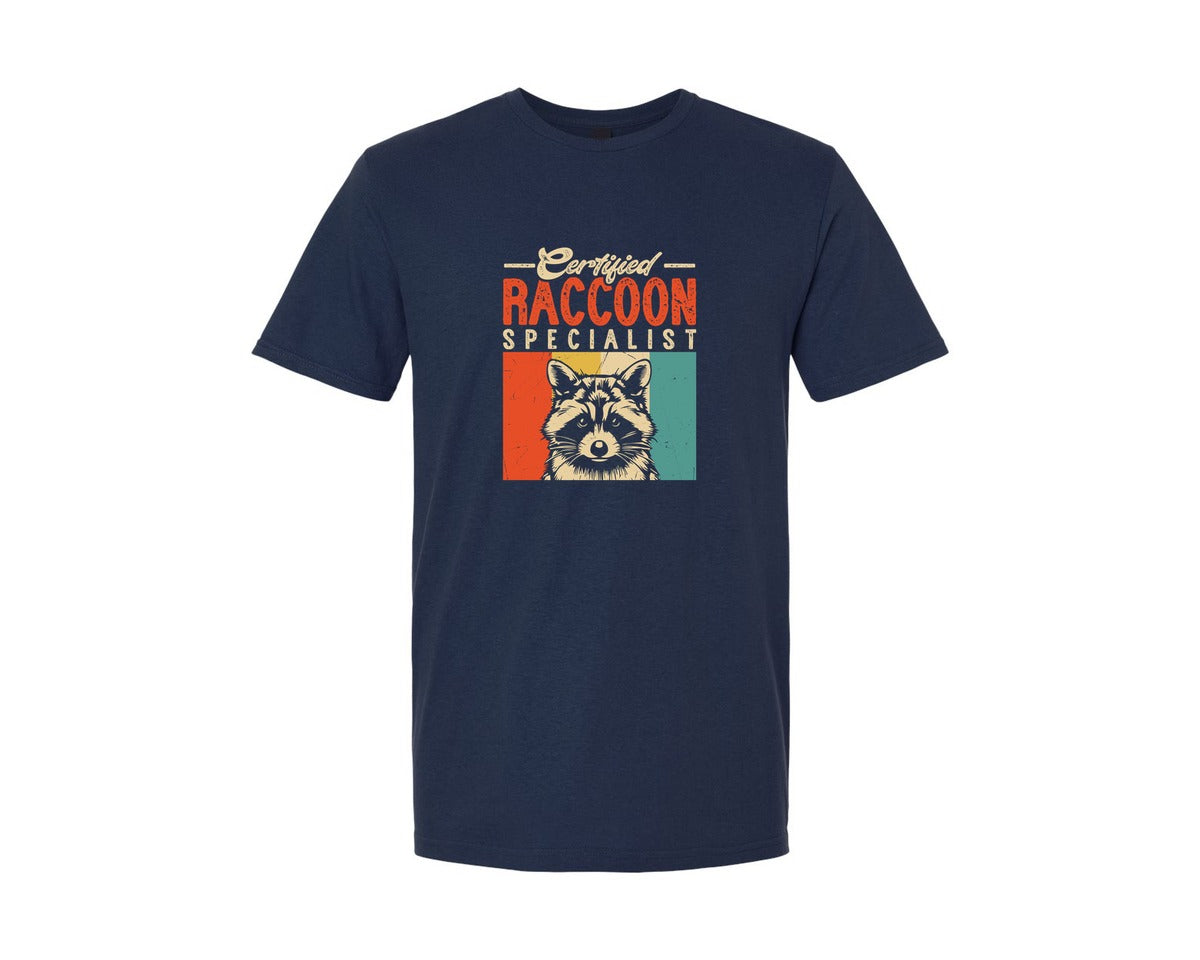 brand:Generic|color:Navy|Raccoon Meme T Shirt 2 Graphic T-Shirt