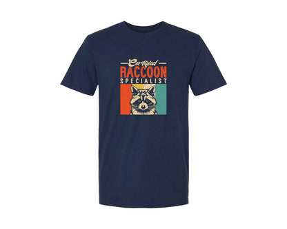 brand:Generic|color:Navy|Raccoon Meme T Shirt 2 Graphic T-Shirt
