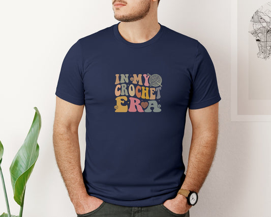 In My Crochet Era Knitting Lover Graphic T-Shirt