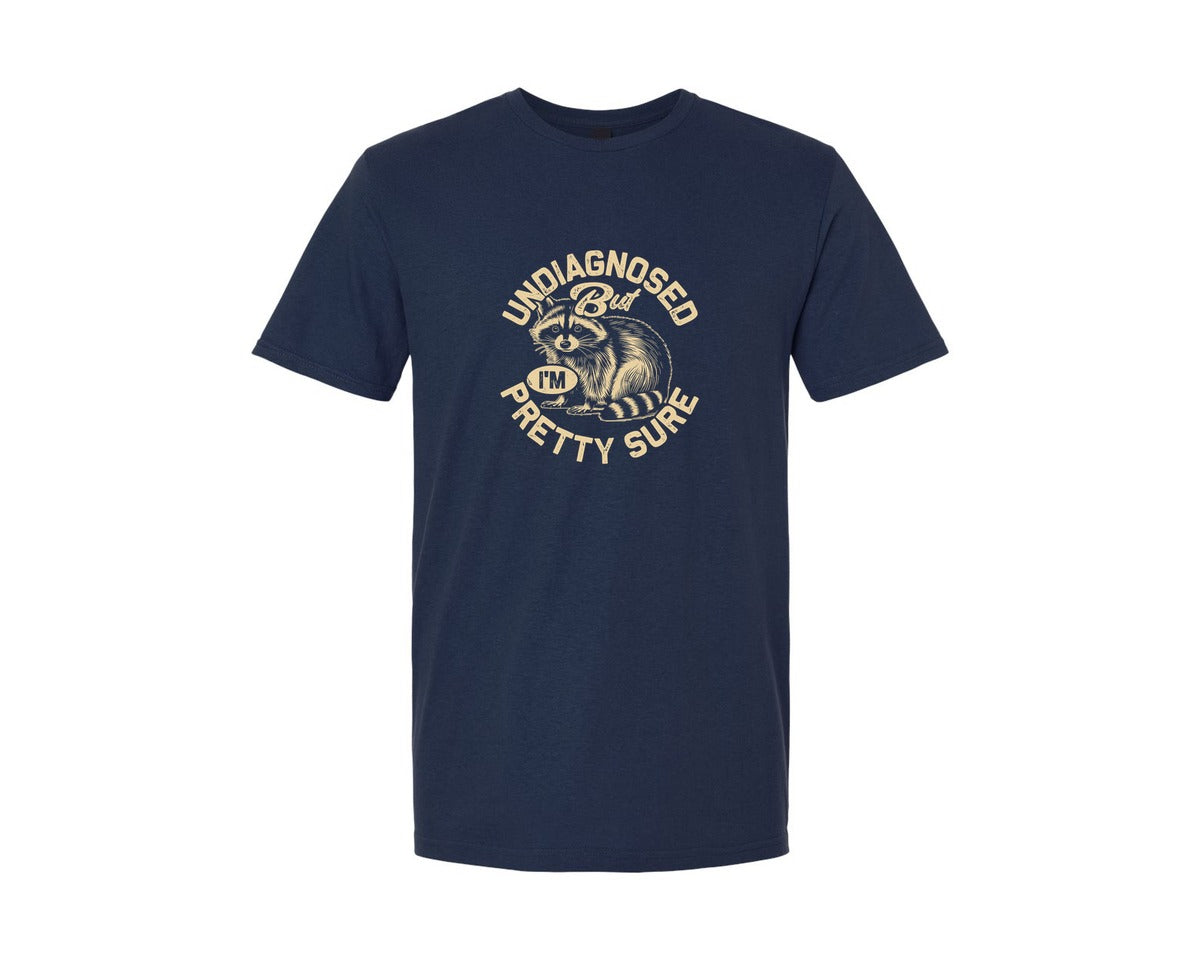 brand:Generic|color:Navy|Funny Raccoon Meme T Shirt 2 Graphic T-Shirt