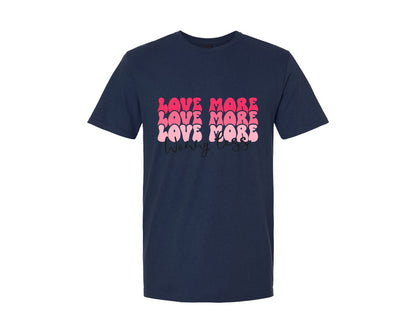 brand:Generic|color:Navy|Retro Valentine Valentines Day 8 Graphic T-Shirt