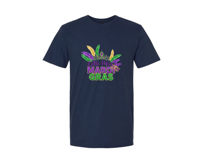 brand:Generic|color:Navy|Mardi Gras 47 Graphic T-Shirt