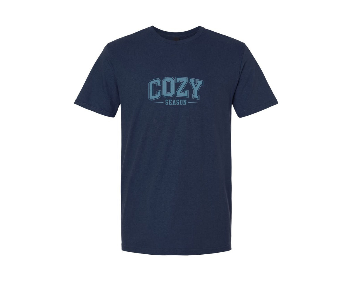brand:Generic|color:Navy|Cozy Season 39 Graphic T-Shirt