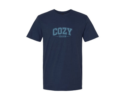 brand:Generic|color:Navy|Cozy Season 39 Graphic T-Shirt