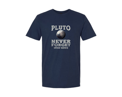 brand:Generic|color:Navy|Pluto Never Forget T Shirt 2 Graphic T-Shirt