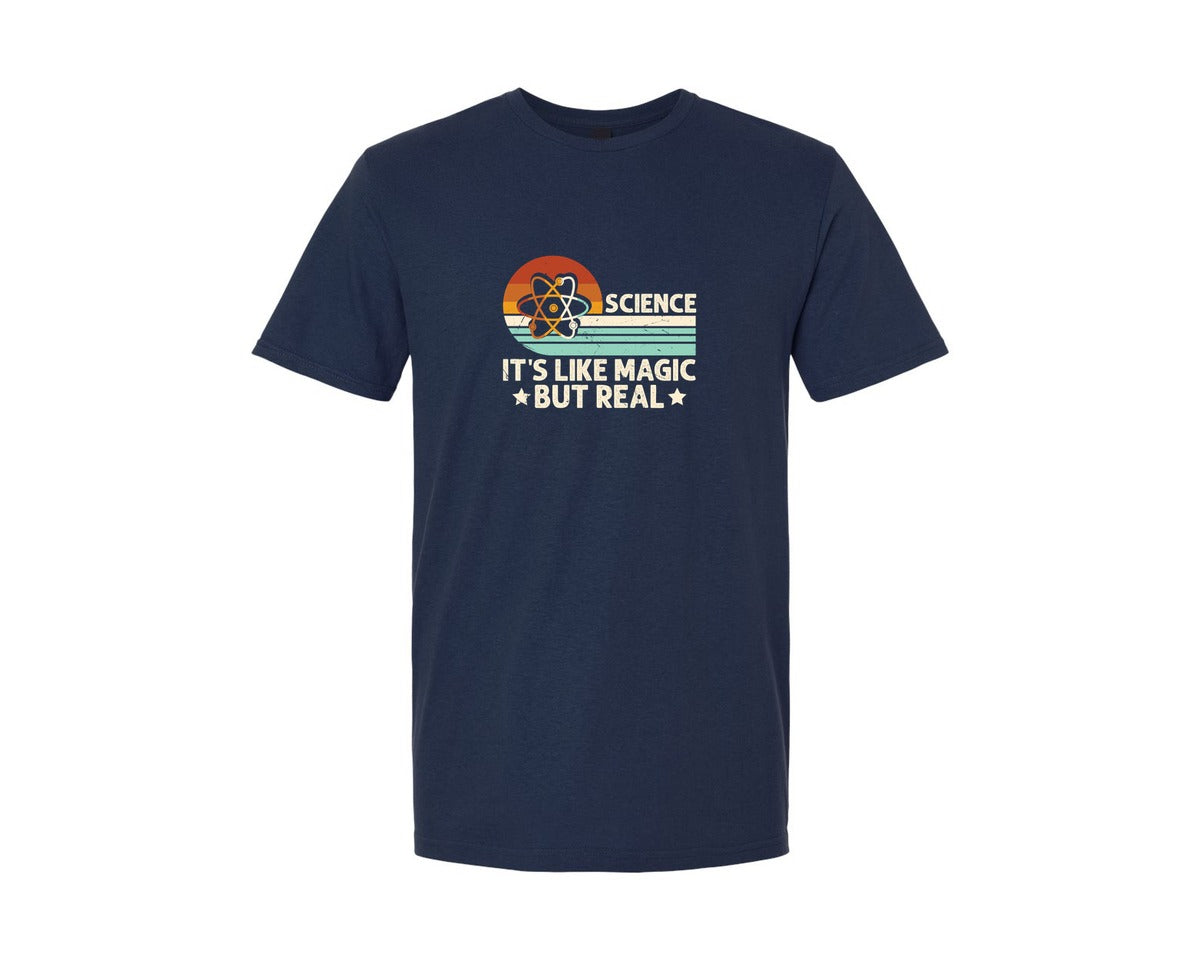 brand:Generic|color:Navy|Science Its Like Magic But Real T Shirt 2 Graphic T-Shirt