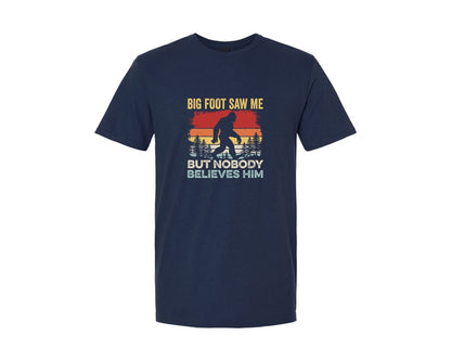 brand:Generic|color:Navy|Bigfoot Graphic T Shirt Graphic T-Shirt