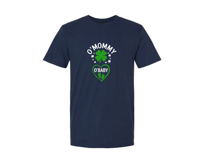 brand:Generic|color:Navy|Cute St Patricks Day Baby Reveal Graphic T-Shirt