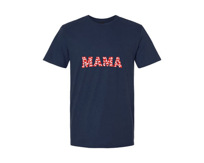 brand:Generic|color:Navy|Mama Valentines Day Shirt 2 Graphic T-Shirt