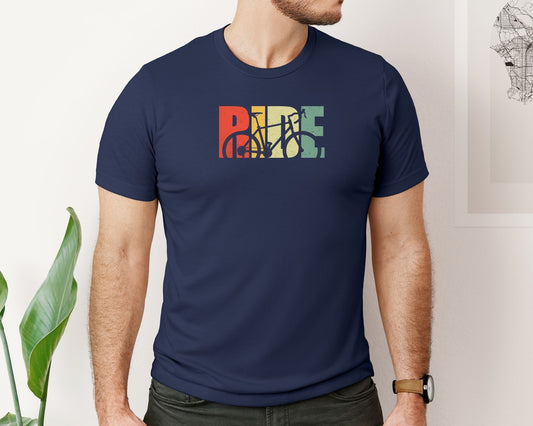 Ride Bicycle Retro Cycling T Shirt 2 Graphic T-Shirt