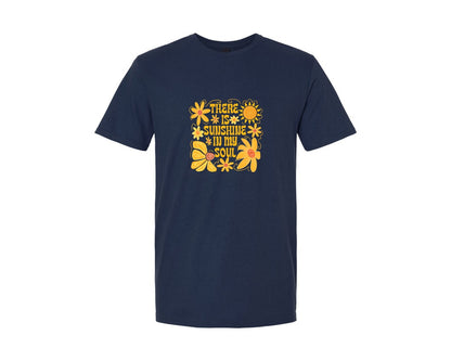 brand:Generic|color:Navy|Boho Summer Sunshine Graphic T-Shirt