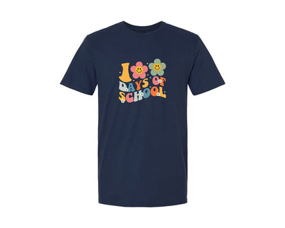 brand:Generic|color:Navy|100 Days Of School T Shirt 13 Graphic T-Shirt