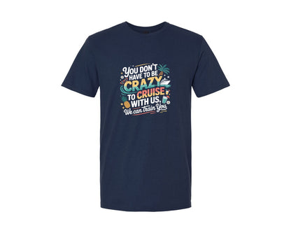 brand:Generic|color:Navy|Retro Cruise Trip Graphic T-Shirt
