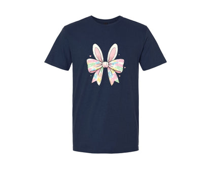 brand:Generic|color:Navy|Easter Bunny Coquette 4 Graphic T-Shirt