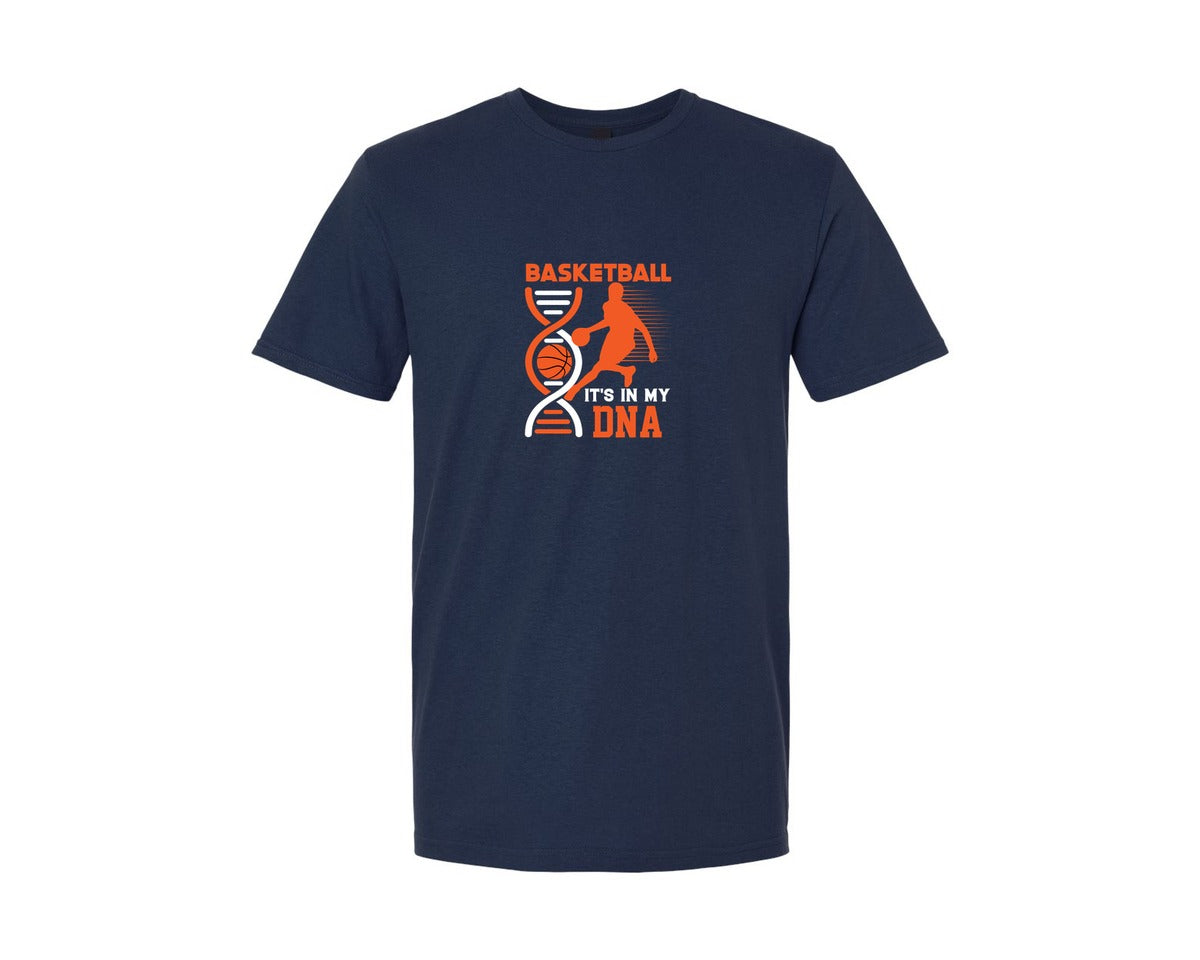 brand:Generic|color:Navy|Basketball T Shirt Basketball Dna Graphic T-Shirt