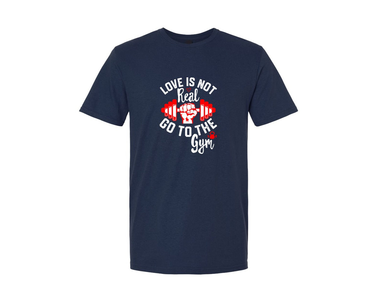 brand:Generic|color:Navy|Funny Fitness Gym Motivation Graphic T-Shirt